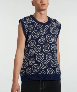 The Ragged Priest NEW ARRIVALS Confusion Knit Jumper Vest