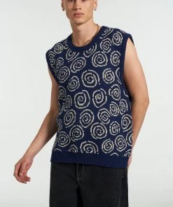 The Ragged Priest NEW ARRIVALS Confusion Knit Jumper Vest