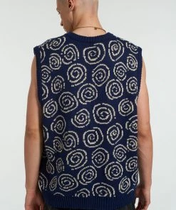The Ragged Priest NEW ARRIVALS Confusion Knit Jumper Vest