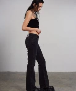 The Ragged Priest WOMEN'S Low Rider Jean - Charcoal