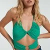 The Ragged Priest Milk It Oasis Halter Neck Top