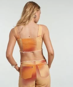 The Ragged Priest NEW ARRIVALS Milk It Mirage Corset Top