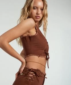 The Ragged Priest Milk It Native Lace Front Top NEW ARRIVALS