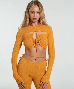 The Ragged Priest Milk It Ray Cut Out Top NEW ARRIVALS