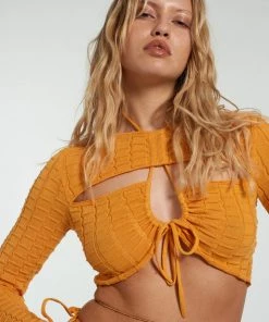 The Ragged Priest Milk It Ray Cut Out Top NEW ARRIVALS