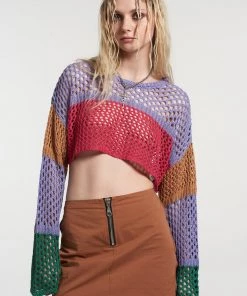 The Ragged Priest Cell Cropped Knit