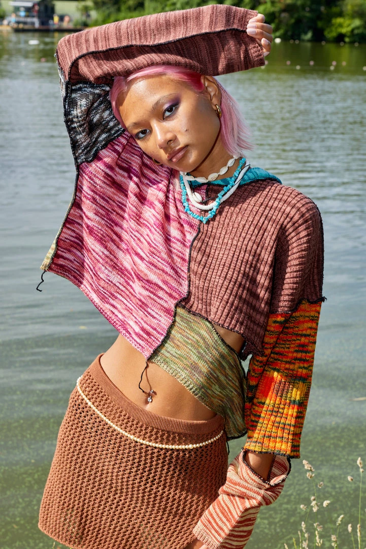 The Ragged Priest Eternal Patchwork Hoodie NEW ARRIVALS 2 The Ragged Priest Eternal Patchwork Hoodie NEW ARRIVALS