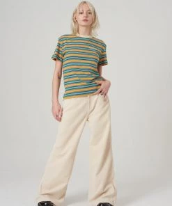 The Ragged Priest WOMEN'S Kickers Classics Multi Stripe Tee