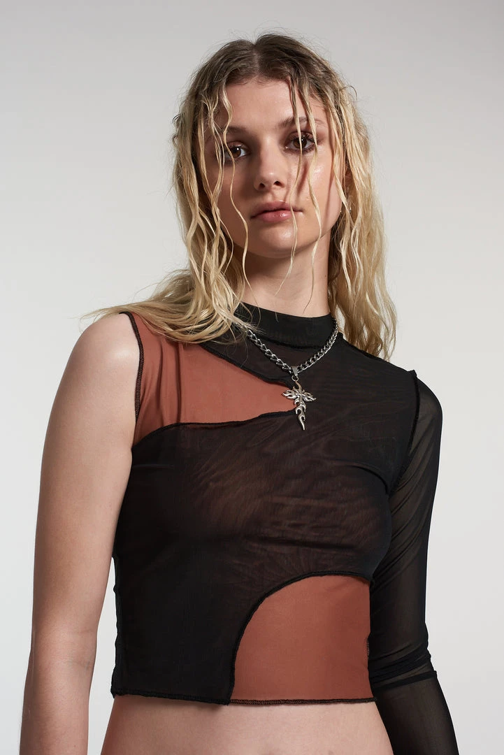 The Ragged Priest Odyssey Mesh Top NEW ARRIVALS 2 The Ragged Priest Odyssey Mesh Top NEW ARRIVALS