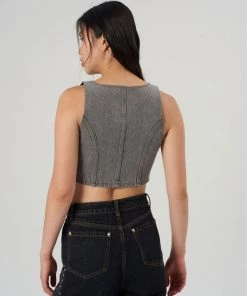 The Ragged Priest Milk It Orb Waistcoat WOMEN'S 7 The Ragged Priest Milk It Orb Waistcoat WOMEN'S