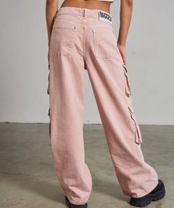 The Ragged Priest Combat Release Jean - Pink