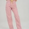 The Ragged Priest WOMEN'S Wave Jean - Pink & White
