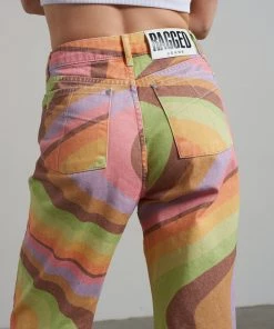 The Ragged Priest WOMEN'S Psychedelic Dad Jean