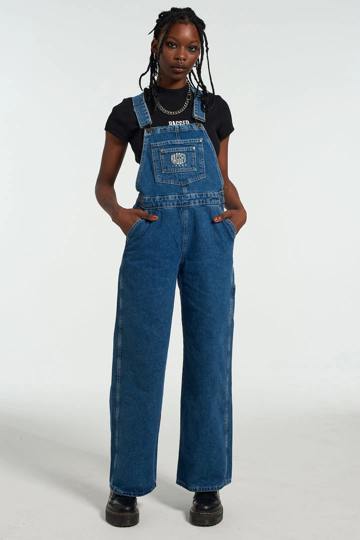 The Ragged Priest NEW ARRIVALS Ragged Blue Dungarees 1 The Ragged Priest NEW ARRIVALS Ragged Blue Dungarees