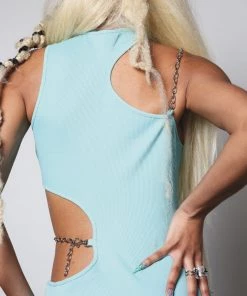 The Ragged Priest Slick Midi Dress