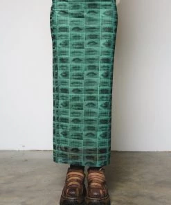 The Ragged Priest Pout Mesh Maxi Skirt