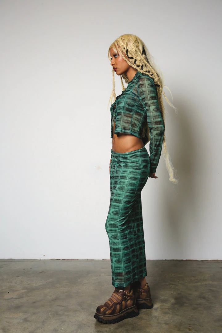 The Ragged Priest Pout Mesh Maxi Skirt 3 The Ragged Priest Pout Mesh Maxi Skirt