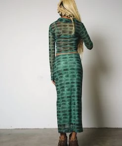 The Ragged Priest Pout Mesh Maxi Skirt 9 The Ragged Priest Pout Mesh Maxi Skirt