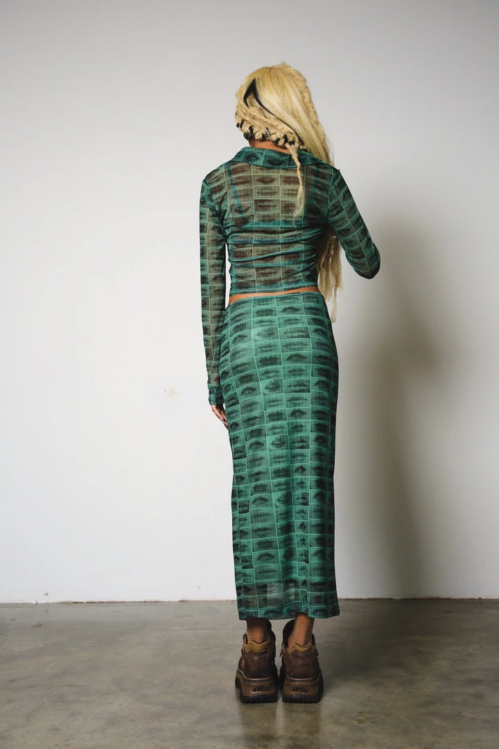 The Ragged Priest Pout Mesh Maxi Skirt 5 The Ragged Priest Pout Mesh Maxi Skirt