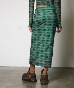 The Ragged Priest Pout Mesh Maxi Skirt 8 The Ragged Priest Pout Mesh Maxi Skirt