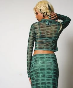 The Ragged Priest Voices Mesh Shirt WOMEN'S