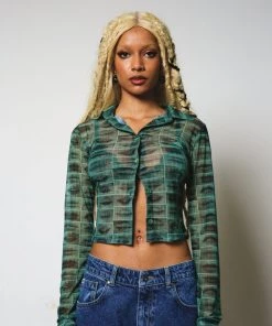 The Ragged Priest Voices Mesh Shirt WOMEN'S