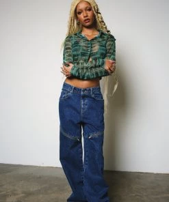 The Ragged Priest Voices Mesh Shirt WOMEN'S