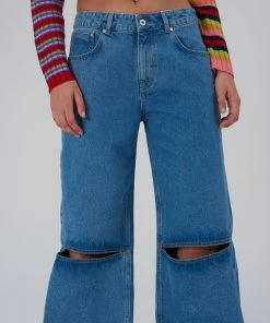 The Ragged Priest WOMEN'S Release Jean - Knee Cut