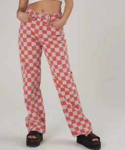 The Ragged Priest Rook Jean Red & Purple