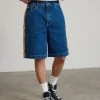 The Ragged Priest Racer Denim Shorts