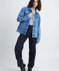 The Ragged Priest WOMEN'S Kickers Classics Blue Denim Jacket