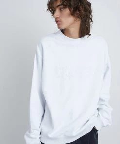 The Ragged Priest Kickers Classics Mens White Crewneck MEN'S