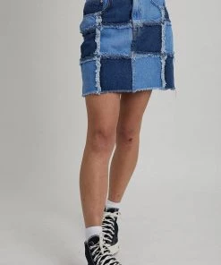 The Ragged Priest Resolute Skirt - Blue