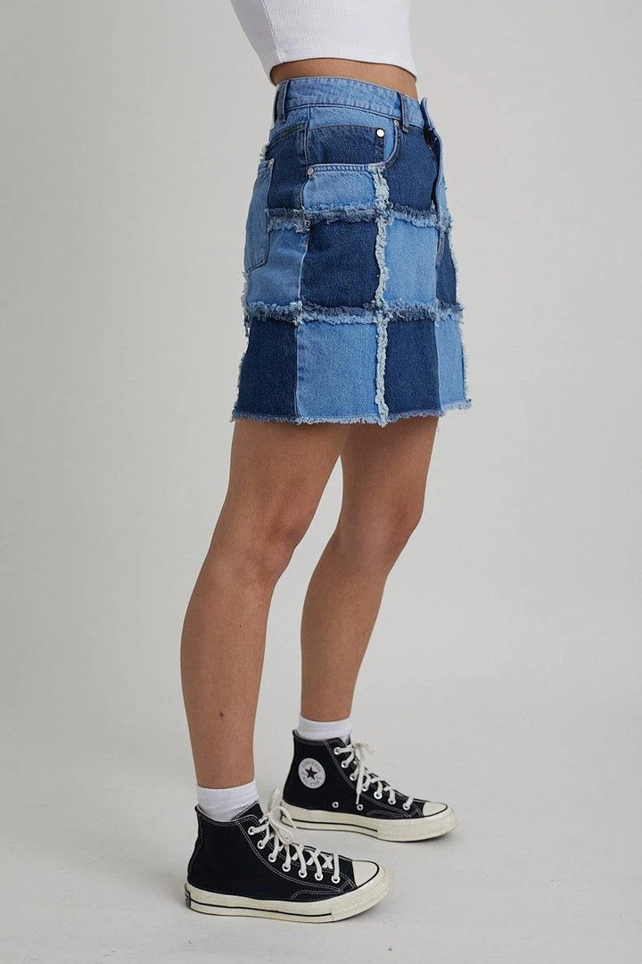 The Ragged Priest Resolute Skirt - Blue 3 The Ragged Priest Resolute Skirt - Blue