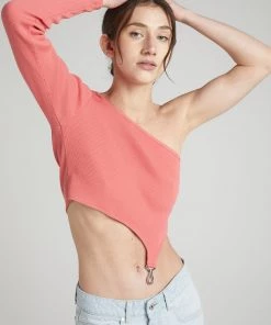 The Ragged Priest Journey Top - Coral WOMEN'S