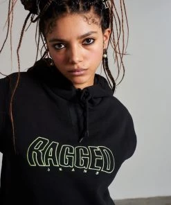 The Ragged Priest WOMEN'S Ragged Raw Hoodie Vest