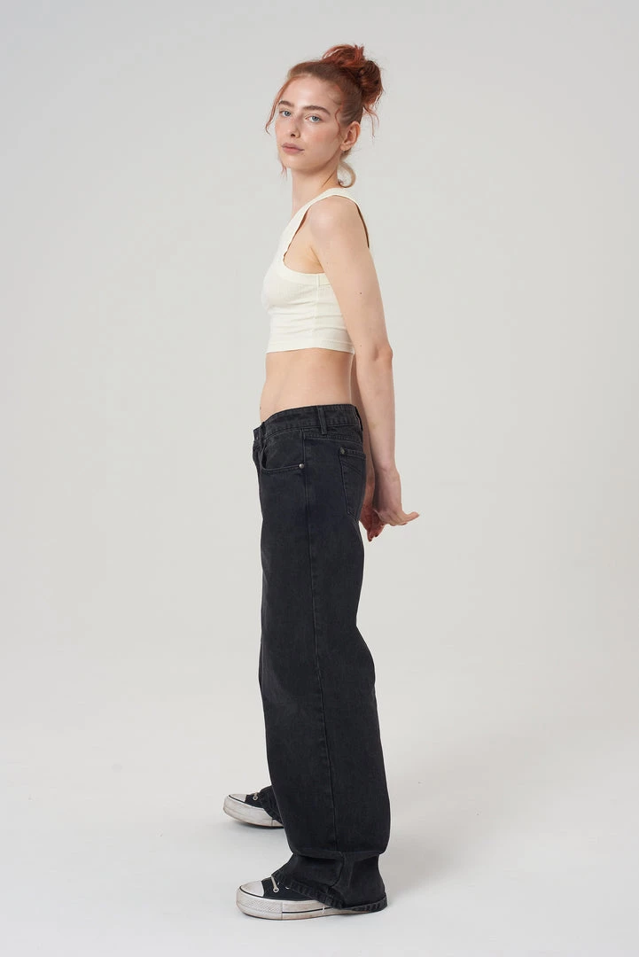 The Ragged Priest NEW ARRIVALS Organic Release Jean Charcoal 4 The Ragged Priest NEW ARRIVALS Organic Release Jean Charcoal