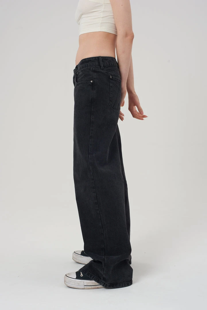 The Ragged Priest NEW ARRIVALS Organic Release Jean Charcoal 3 The Ragged Priest NEW ARRIVALS Organic Release Jean Charcoal