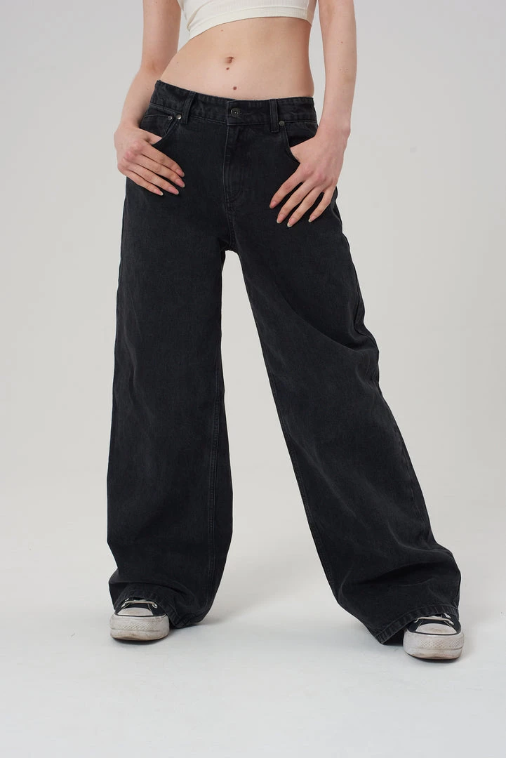 The Ragged Priest NEW ARRIVALS Organic Release Jean Charcoal 1 The Ragged Priest NEW ARRIVALS Organic Release Jean Charcoal