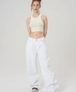 The Ragged Priest Release Jean - White WOMEN'S 10 The Ragged Priest Release Jean - White WOMEN'S