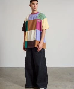 The Ragged Priest Ragged Colour Block Short Sleeve Tee NEW ARRIVALS