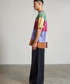 The Ragged Priest Ragged Colour Block Short Sleeve Tee NEW ARRIVALS