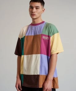 The Ragged Priest Ragged Colour Block Short Sleeve Tee NEW ARRIVALS