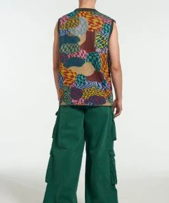 The Ragged Priest Waved Knit Vest