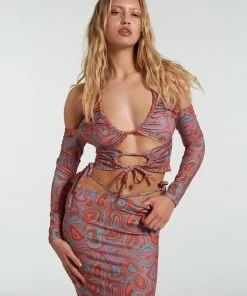 The Ragged Priest NEW ARRIVALS Milk It Sierra Cut Out Top