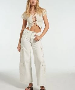 The Ragged Priest Milk It South Lace Front Top