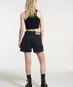 The Ragged Priest NEW ARRIVALS Yin Yang Shorts Charcoal 12 The Ragged Priest NEW ARRIVALS Yin Yang Shorts Charcoal