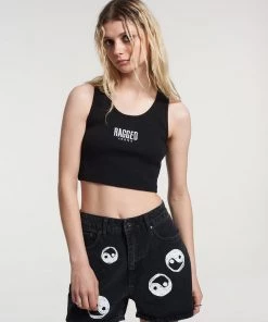 The Ragged Priest NEW ARRIVALS Yin Yang Shorts Charcoal 11 The Ragged Priest NEW ARRIVALS Yin Yang Shorts Charcoal