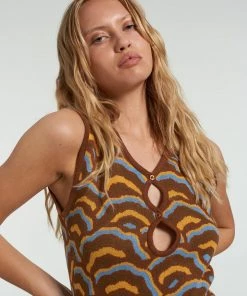 The Ragged Priest NEW ARRIVALS Milk It Surf Sleeveless Mini Dress 8 The Ragged Priest NEW ARRIVALS Milk It Surf Sleeveless Mini Dress