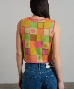 The Ragged Priest WOMEN'S Smartie Button Down Vest